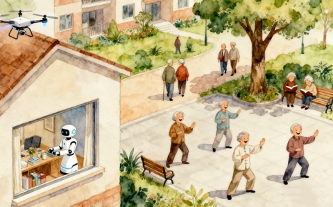 智能养老，小科技大温暖：中小企业的银发经济发展机遇